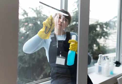 Nettoyage de vitres intérieures et extérieures à Cercy-la-Tour